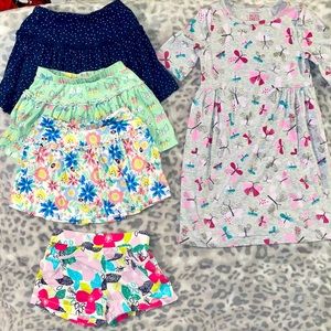 🔆Girls Size 7 Skirt Dress Lot Bundle Cute Summer Style Gymboree Jumping Beans🔆
